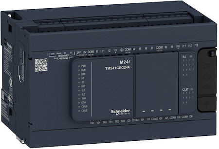 Schneider Electric TM241C24R БАЗОВЫЙ БЛОК M241-24IO РЕЛЕ