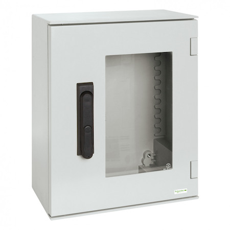 Schneider Electric NSYPLM75TVG 7035 ШКАФ THALASSA 747x536x300 ПРОЗРАЧНАЯ ДВЕРь С РУЧКОЙ