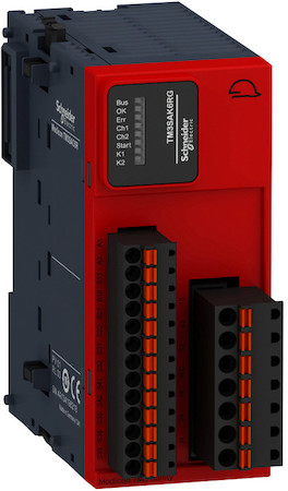 Schneider Electric TM3SAK6RG МОДУЛЬ БЕЗОПАСНОСТИ ТМ3- КАТЕГОРИЯ 4 ПРУЖ КЛЕММЫ