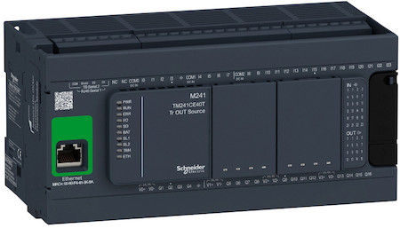 Schneider Electric TM241CE40T БАЗОВЫЙ БЛОК M241-40IO ТРАНЗИСТ ИСТОЧНИК ETHERNET