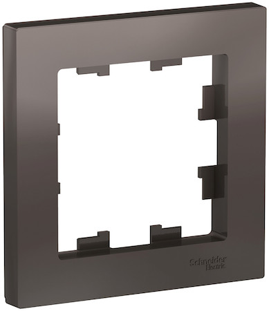 Schneider Electric ATN000601 ATLASDESIGN 1-постовая РАМКА, МОККО