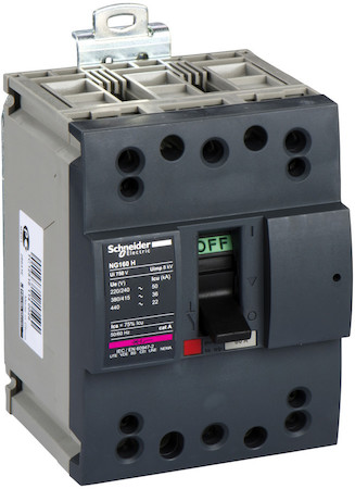 Schneider Electric 28643 АВТ.ВЫКЛ. NG160H 36kA TM80D 3П3T