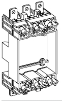 Schneider Electric EZEPLUG3L 3П КОМПЛ.ЦОКОЛЯ 100-250А (ВЫКЛ.60ММ)