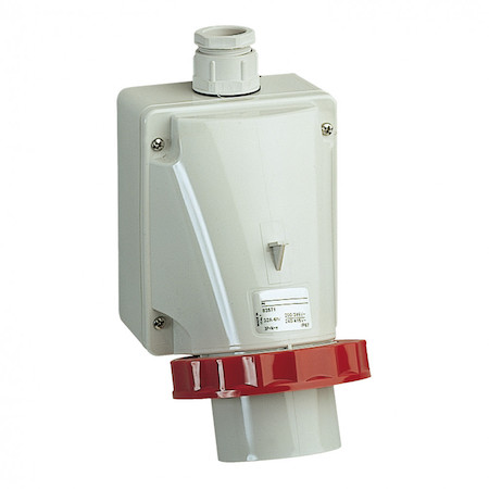 Schneider Electric 83569 НАСТЕН ВИЛК ВИНТ 32A 2P-E 380-415V IP67