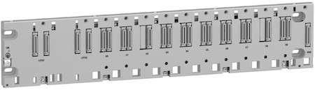Schneider Electric BMEXBP1002 Шасси 10 слотов Ethernet для резервированных модулей питания