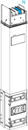 Schneider Electric KSC800ED4081 СЕКЦИЯ РАСПР. ВЕРТ. 800A, 0,8М