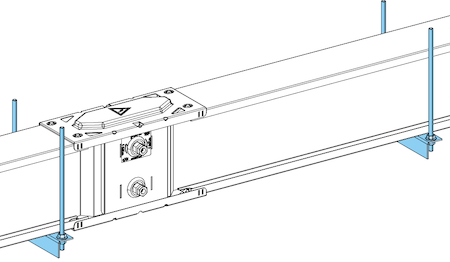 Schneider Electric KTB0000ZA1 ГОРИЗОНТАЛЬНЫЙ КРЕПЕЖ СНИЗУ