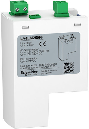 Schneider Electric LA4EM250FF ЭЛЕКТРОННЫЙ МОДУЛЬ КАТУШКИ LC1F115/150 100-250V 50/60Hz 100-380V DC