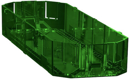 Schneider Electric INS52154 US+ Крышка суппорта 4х45 UnicaMod - запчасть для лючков (упаковка из 10шт)