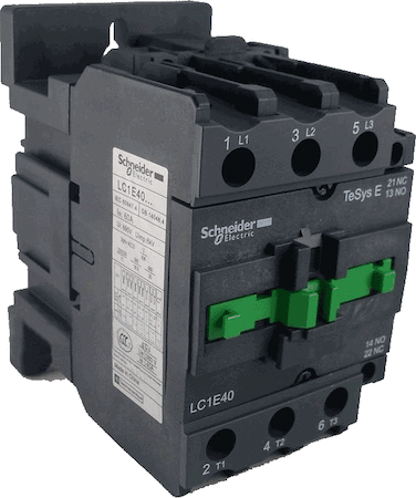 Schneider Electric LC1E40Q5 КОНТАКТОР TVS 40А 400В AC3 380В 50ГЦ