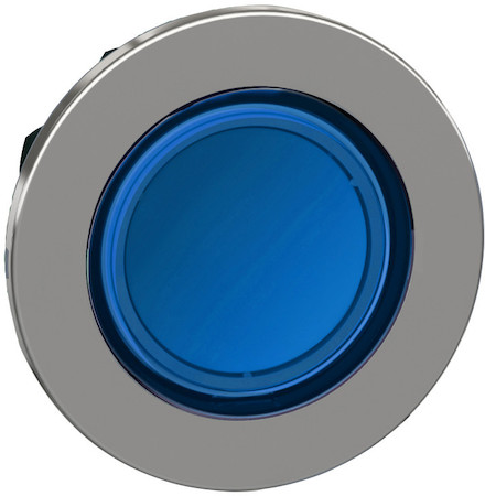 Schneider Electric ZB4FH063 ГОЛОВКА КНОПКИ 22ММ СИНЯЯ, С ЗАДЕРЖКОЙ, ПОДСВЕТКОЙ, ЗАПОДЛИЦО, ПЛАСТИК