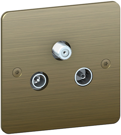 Schneider Electric S800460BM РОЗЕТКА TV/FM/SAT