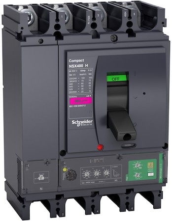 Schneider Electric LV433944 4П АВТОМ.ВЫКЛ. NSX400 70kA MICROLOGIC 4.3 400