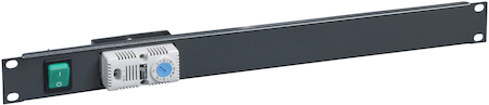 Schneider Electric NSYCRTM1UVT Панель 19" с выкл. и термостатом RAL7035