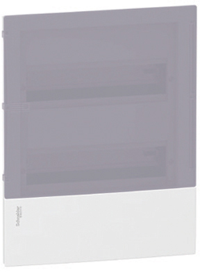 Schneider Electric MIP22212 MINI PRAGMA ЩИТ ВСТРАИВ. С БЕЛОЙ ДВ. 2РЯД/24МОД,IP40,IK07,63А,2 клеммы,Италия