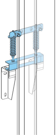 Schneider Electric KTB0164ZA51 ВЕРТИКАЛЬНЫЙ КРЕПЕЖ H74-164