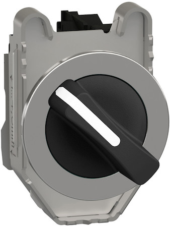 Schneider Electric XB4FD21 ПЕРЕКЛЮЧАТЕЛЬ 22ММ 2 ПОЗИЦИИ, ЗАПОДЛИЦО, 1НО, МЕТАЛЛ