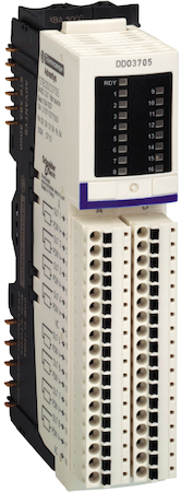 Schneider Electric STBDDO3705KC Модуль дискр. вых. =24В, 16 каналов, 0.5A, source, пружина, 2x18pt, Size 3, Basi