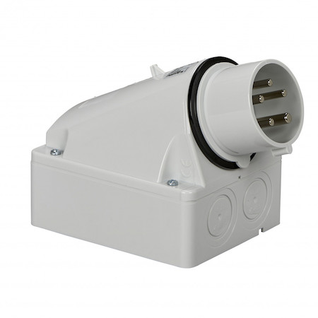 Schneider Electric 83533 НАСТЕННАЯ ВИЛКА ФЗ.ИНВ. ВИНТ 3PNE 480-500 IP44
