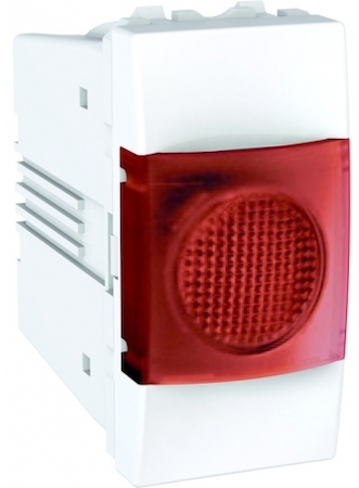 Schneider Electric MGU3.775.18R ІНДИКАТОР ЧЕРВОНИЙ,1МОД.БІЛ.