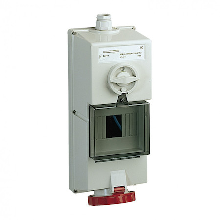 Schneider Electric 82771 НАСТ РОЗ С КОР ISOBLOCK 32A 5P 400V IP65