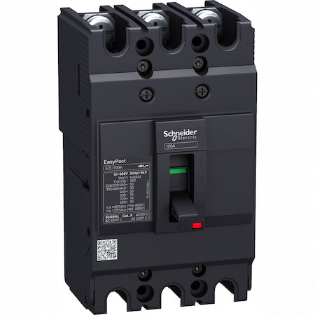 Schneider Electric EZC100H3045 АВТ. ВЫКЛ. EZC100 30 KA/380 В 3П/3Т 45 A