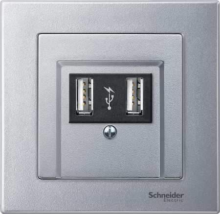 Schneider Electric MTN4366-0000 Зарядное устройство USB 2.0