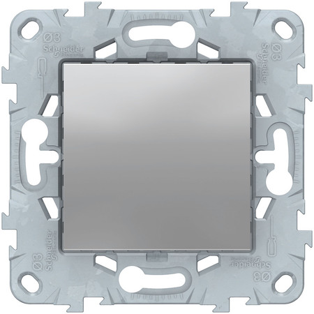 Schneider Electric NU586630 UNICA NEW ЗАГЛУШКА 45х45, алюминий