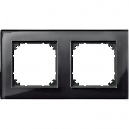 Schneider Electric MTN489203 СТЕКЛО РАМКА Х2, АНТРАЦИТ