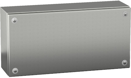 Schneider Electric NSYSBX204012 КЛЕММНАЯ КОРОБКА ЦЕЛЬНОМЕТАЛЛИЧЕСКАЯ IP66 SBX 200x400x120 НЕРЖАВЕЮЩАЯ СТАЛЬ