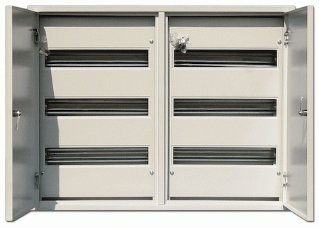 DEKraft 30209DEK Корпус мет. нав. двудверный 520х685х120, 90 мод., IP31
