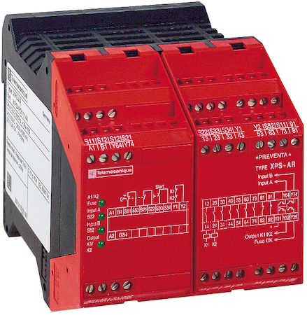 Schneider Electric XPSAR311144 МОДУЛЬ БЕЗОПАСНОСТИ КАТ.4 24В