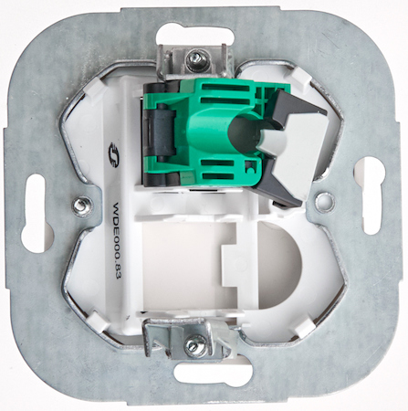 Schneider Electric WDE000283 ДУЭТ РОЗЕТКА компьютерная RJ45 кат.5E, механизм, БЕЖЕВЫЙ