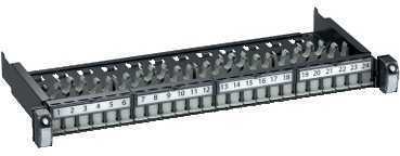 Schneider Electric VDIG118241BX0 Патч-панель S-One 1U 24п Кат.6а STP