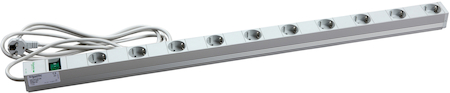 Schneider Electric NSYAPUS10S РОЗЕТ БЛОК 10 ПОЗ 10"VDE 220В 16А С ВЫКЛ