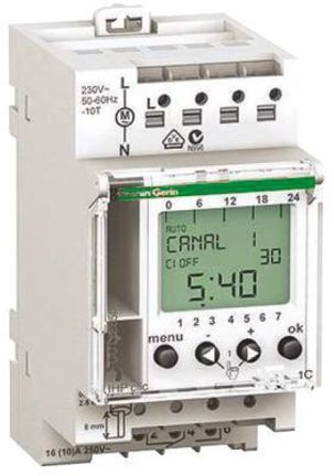 Schneider Electric 15850 РЕЛЕ ВРЕМ ЭЛЕКТРОН IHP 24Ч + 7ДН 1КАН