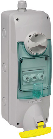 Schneider Electric PKB63U514 ПАНЕЛЬНАЯ РОЗЕТКА UNIKA DIN 63A 3P-E 100-130 IP 65