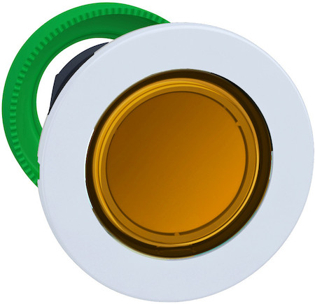 Schneider Electric ZB5FH053C1 ГОЛОВКА КНОПКИ 22ММ ОРАНЖЕВАЯ, С ПОДСВЕТКОЙ, ЗАДЕРЖКОЙ, ЗАПОДЛИЦО, ПЛАСТИК C1