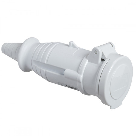 Schneider Electric 82413 КАБЕЛЬНАЯ РОЗЕТКА ВИНТ 16A 2P 24/48V IP44 10ч
