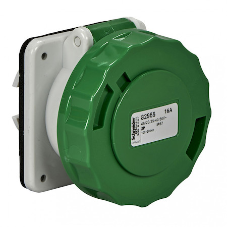 Schneider Electric 82955 ПАНЕЛ РОЗ 16А 2P 40-50В 100/200 гц IP67