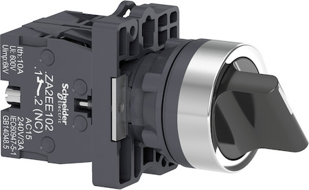 Schneider Electric XA2ED25 ПЕРЕКЛ.,КОР.РУЧКА,2ПОЗ.СФИКС.,НО+НЗ