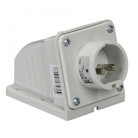 Schneider Electric 82517 НАСТЕН ВИЛК ВИНТ 32A 2P 40-50V IP44