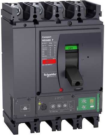 Schneider Electric LV433936 4П АВТОМ.ВЫКЛ. NSX400 36kA MICROLOGIC 4.3 400