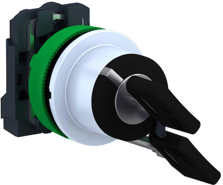 Schneider Electric XB5FG21C1 ПЕРЕКЛЮЧАТЕЛЬ 22ММ 2 ПОЗИЦИИ С КЛЮЧЕМ, ЗАПОДЛИЦО, 1НО, ПЛАСТИК C1
