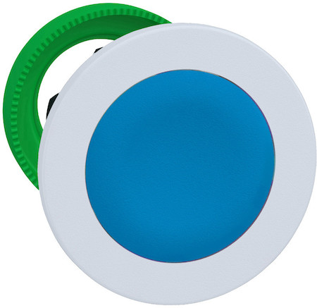 Schneider Electric ZB5FH06C1 ГОЛОВКА КНОПКИ 22ММ СИНЯЯ, С ЗАДЕРЖКОЙ, ЗАПОДЛИЦО, ПЛАСТИК C1