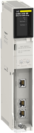 Schneider Electric 140CRA31908C M580 Quantum S908 RIO Drop Adapter (лак)