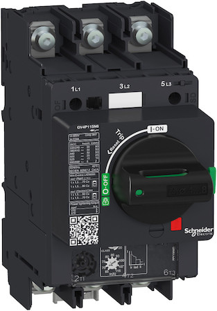 Schneider Electric GV4P02N6 АВТ.ВЫКЛ GV4P С КОМБИНИРОВАННЫМ РАСЦЕПИТЕЛЕМ 2A 50kA ЗАЖИМ ПОД КОЛЬЦ.НАКОНЕЧНИК