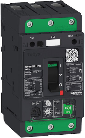 Schneider Electric GV4PEM80B АВТ.ВЫКЛ GV4PE С МНОГОФУНКЦ. NFC РАСЦЕПИТЕЛЕМ 80A 25kA ЗАЖИМ EVERLINK