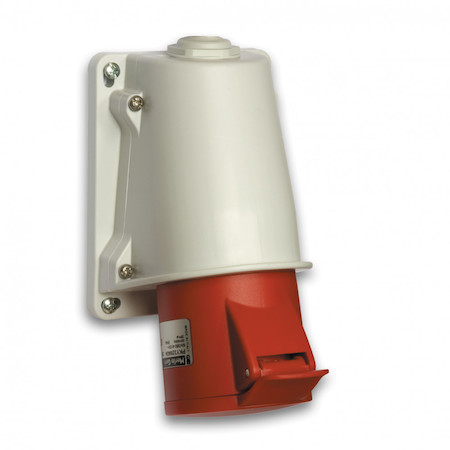 Schneider Electric PKY32W434 НАСТЕННАЯ РОЗЕТКА БЫСТР 3P+E 32A IP44 380