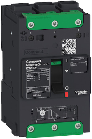 Schneider Electric LV426506 3П АВТОМАТИЧЕСКИЙ ВЫКЛЮЧАТЕЛЬ NSXm 70kA TM80D Elink